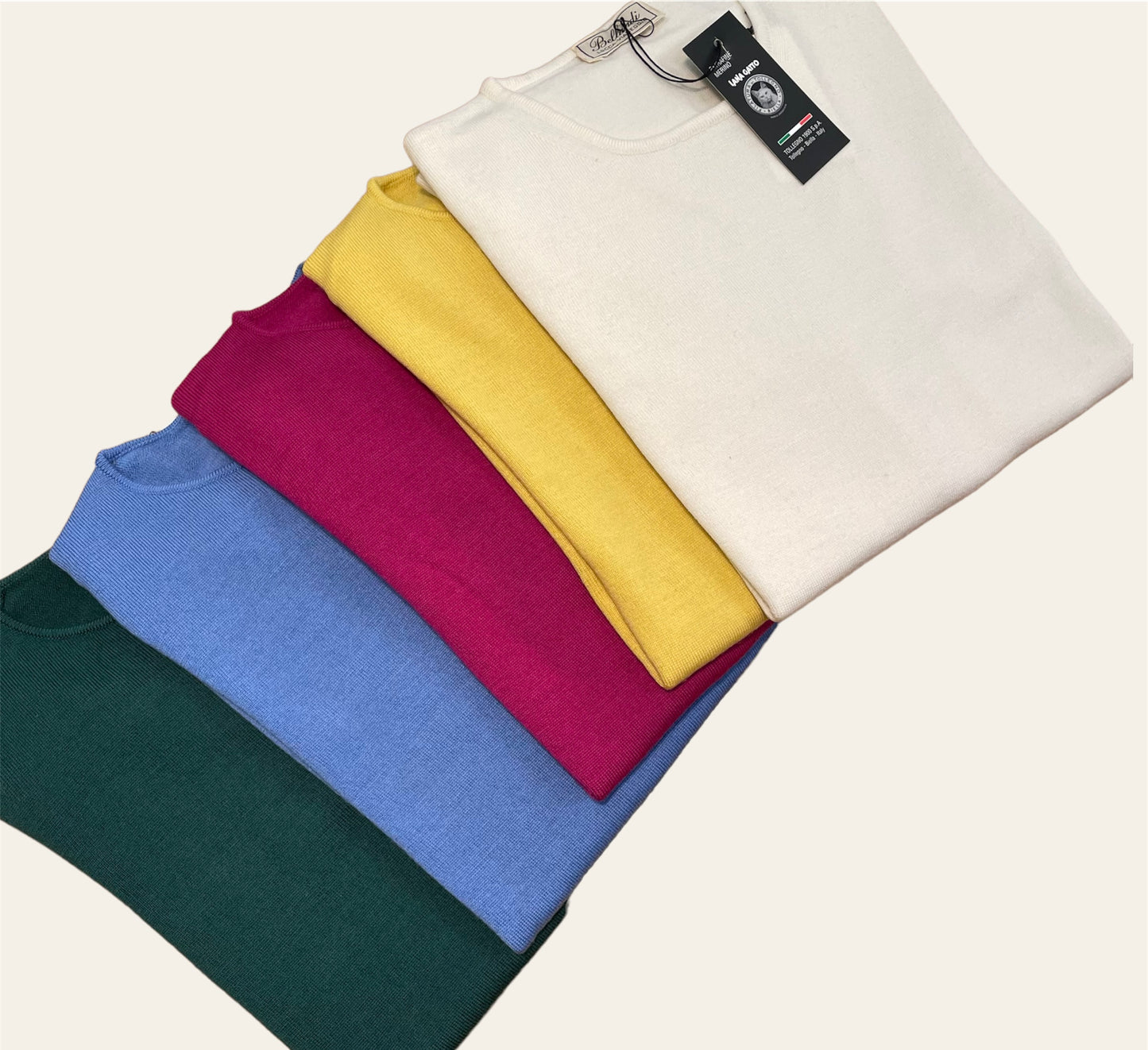 MAGLIA PARICOLLO LANA