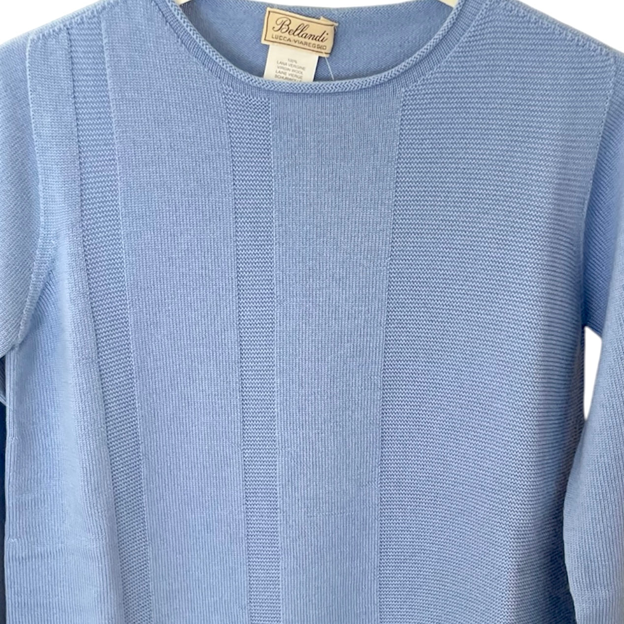 MAGLIA GIROCOLLO CON LAVORAZIONE