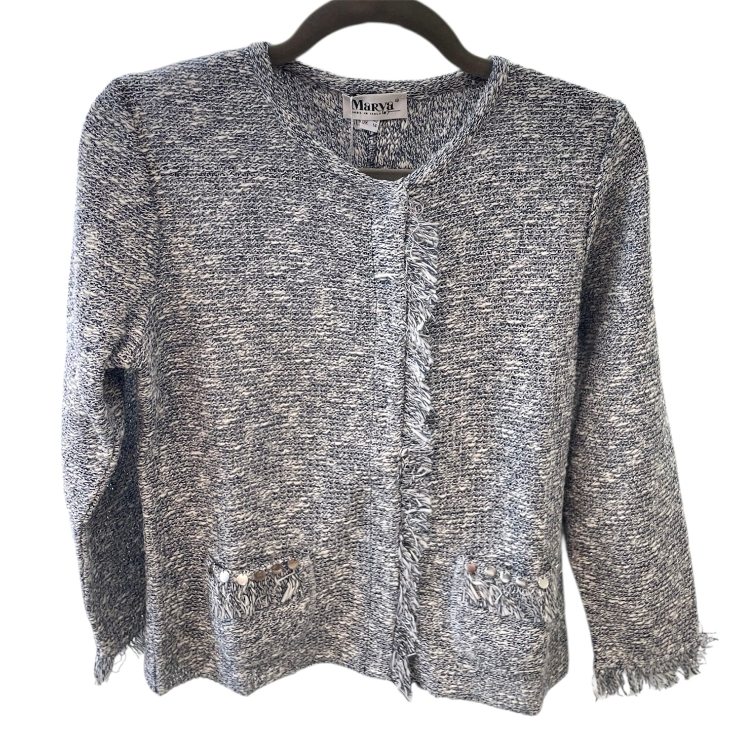 GIACCA CHANEL CON FRANGIE E LUREX