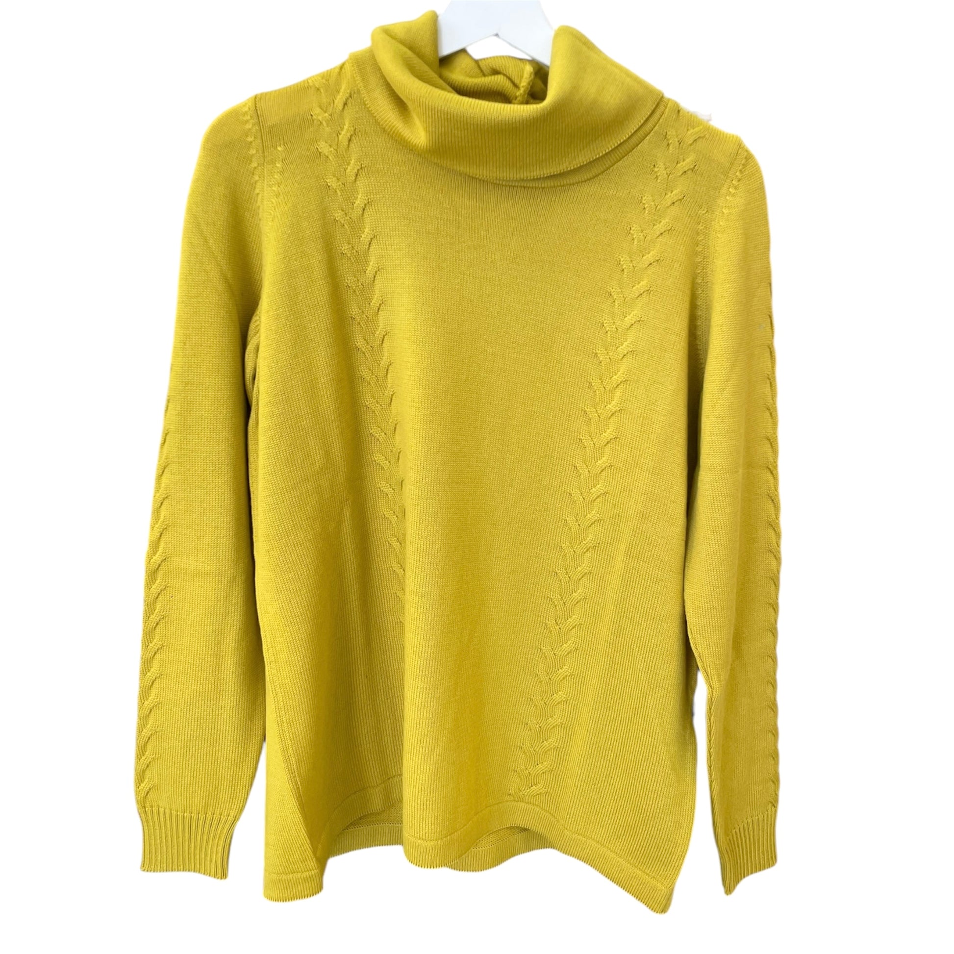 Maglione da donna con collo ad anello, realizzato in Lana Merinos Extra fine con ricami laterali, Made in Italy. Realizzato con tessuti di alta qualità, Scopri eleganza e qualità di questo prodotto nella storica maglieria di lusso Bellandi dal 1952, negozio fisico a Viareggio.