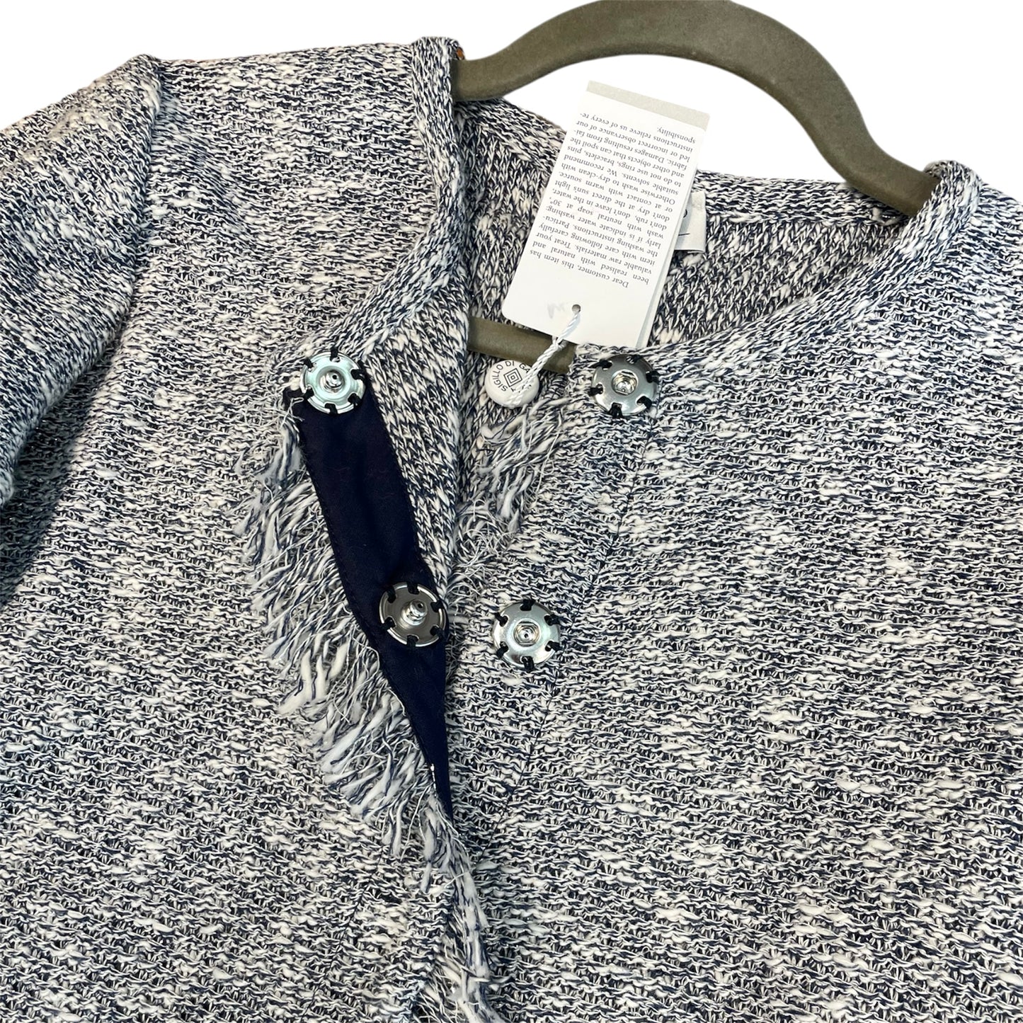 GIACCA CHANEL CON FRANGIE E LUREX