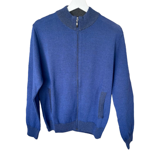 Maglia Uomo full zip in lana e cotone, Made in Italy. Proprietà Thermo-comfort di trattenimento del calore. Realizzato con tessuti di alta qualità, Scopri eleganza e qualità di questo prodotto nella storica maglieria di lusso Bellandi dal 1952, negozio fisico a Viareggio.
