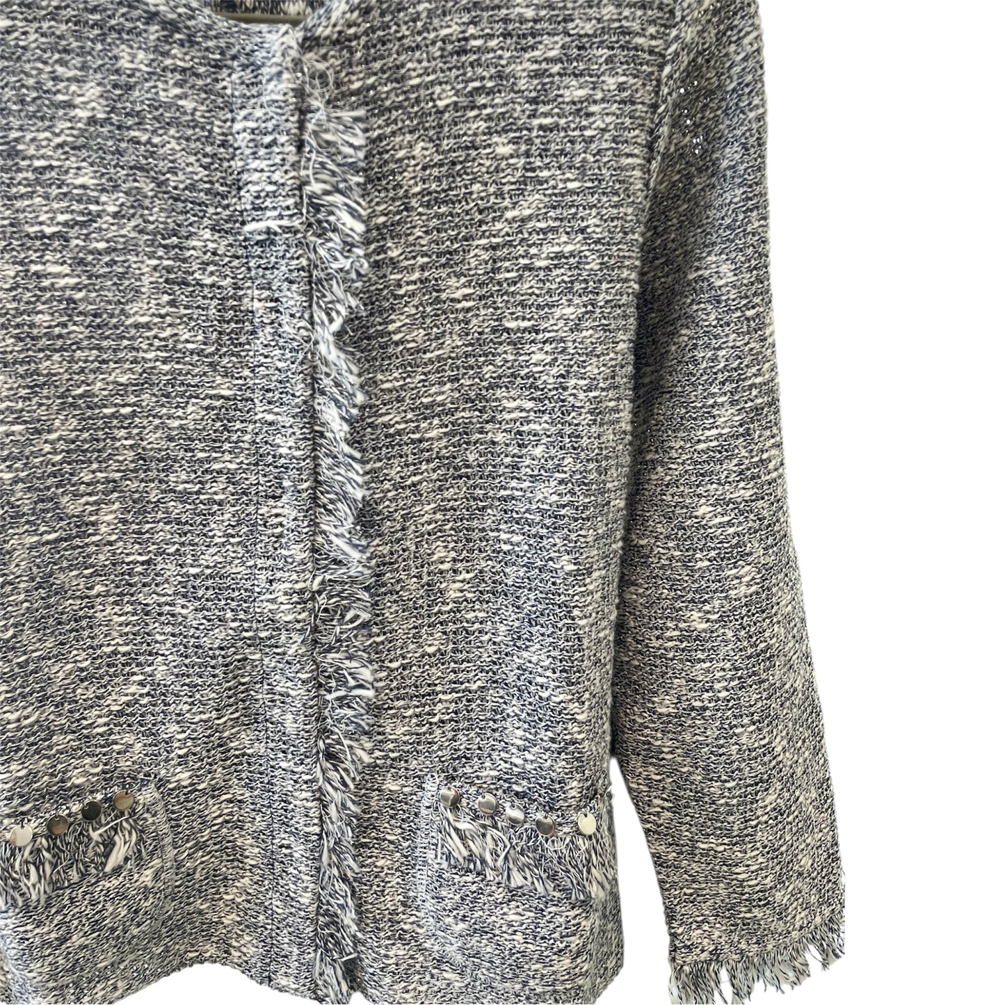 GIACCA CHANEL CON FRANGIE E LUREX